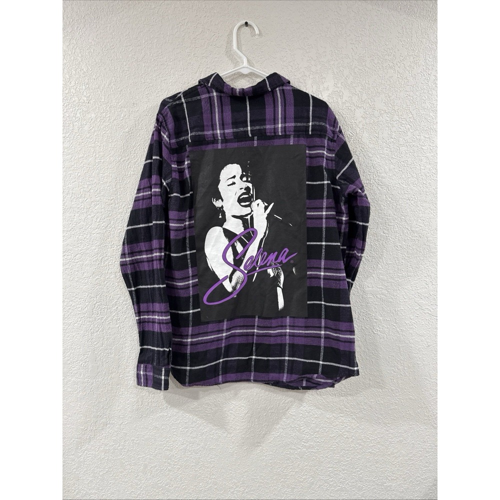 Purple Plaid Button Down Shirt